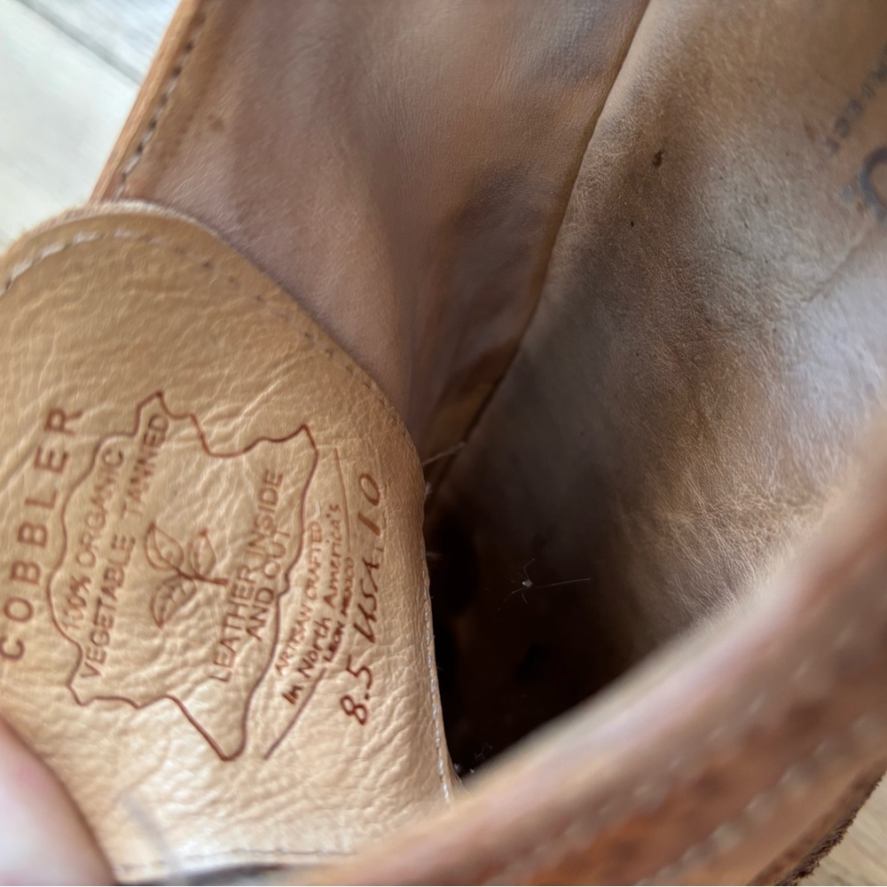 BED|STU Women’s Tan Wingtip Oxfords size 8.5 - Picture 8 of 8